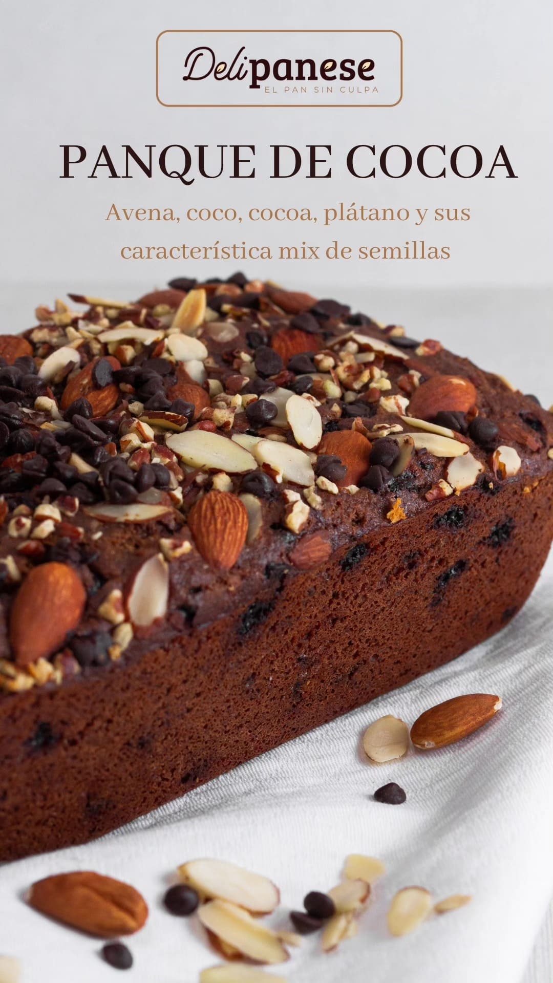 Panque de cocoa