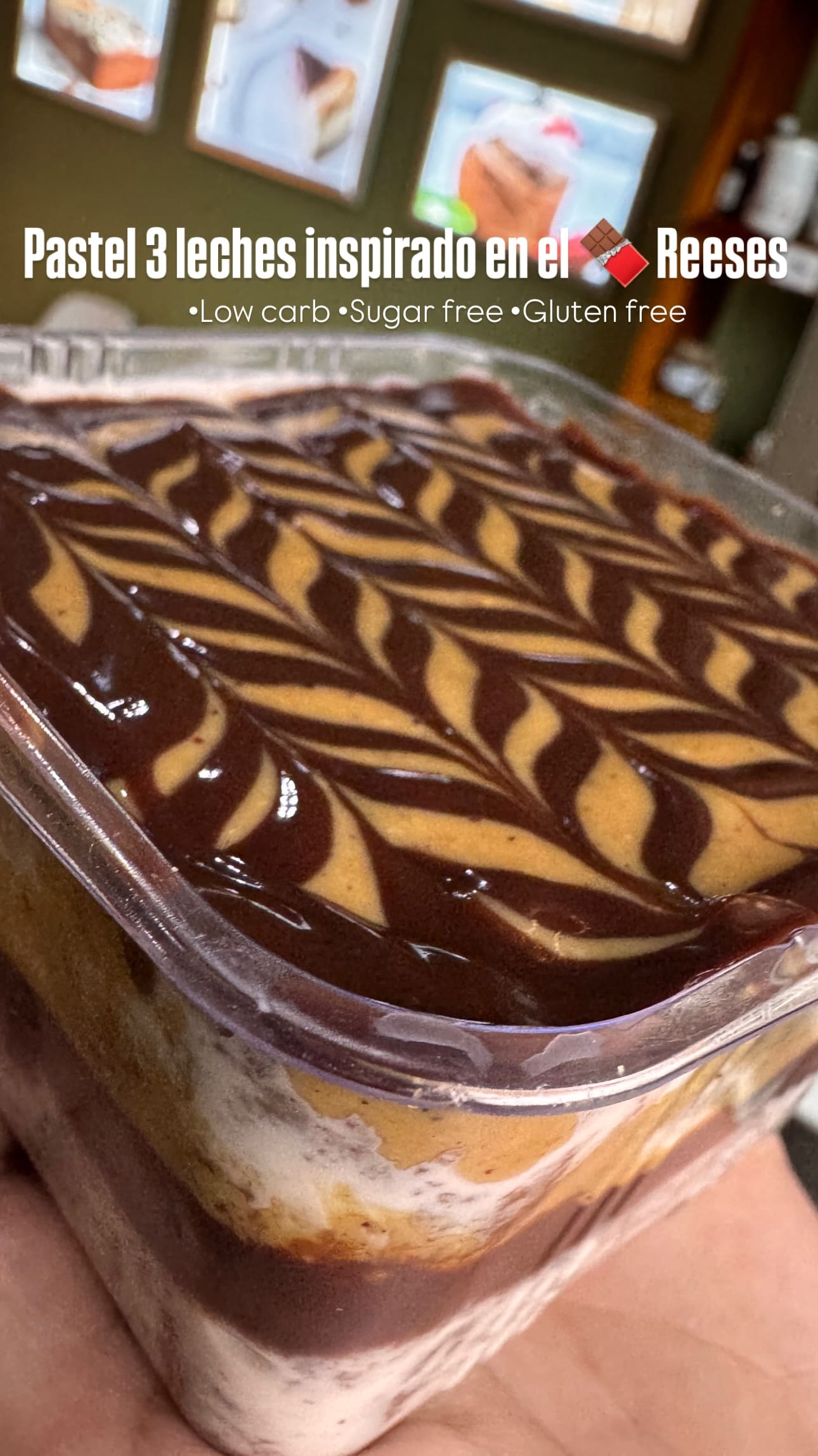 Pastel 3 leches Reeses